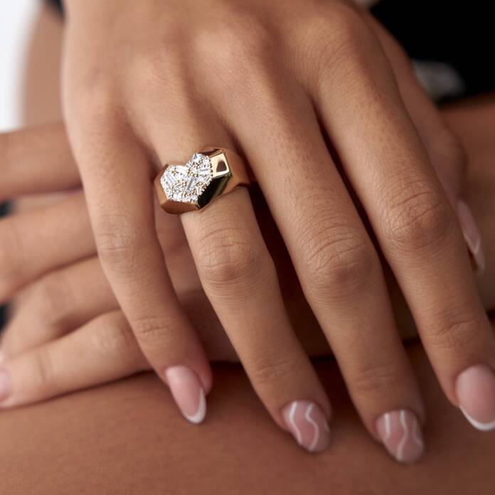 Bubble Kalp Yüzük - 2