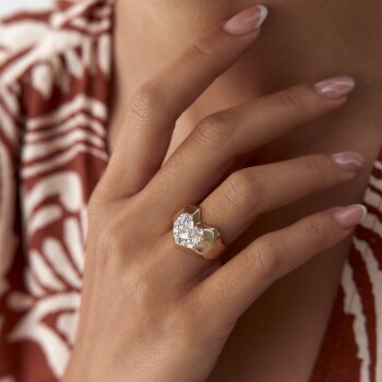 Bubble Kalp Yüzük - 3