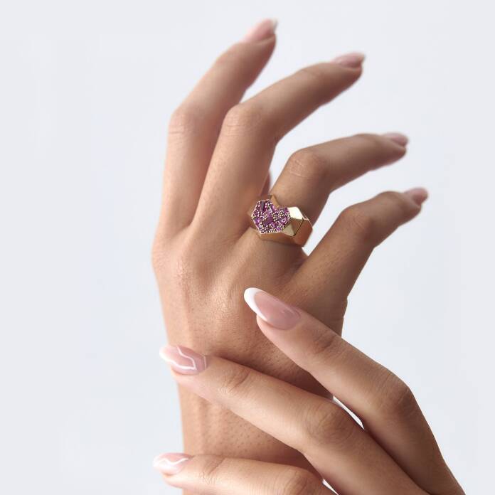 Bubble Kalp Yüzük - 4