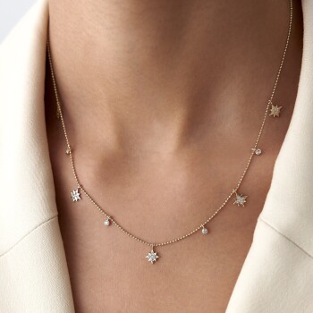 Bubble Kutup Yıldızı Kolye - Alen