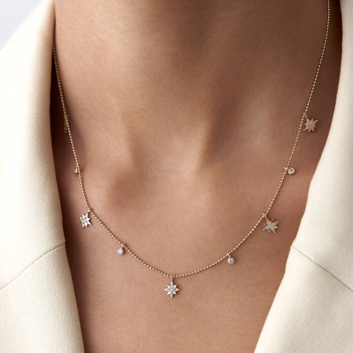 Bubble Kutup Yıldızı Kolye - 1