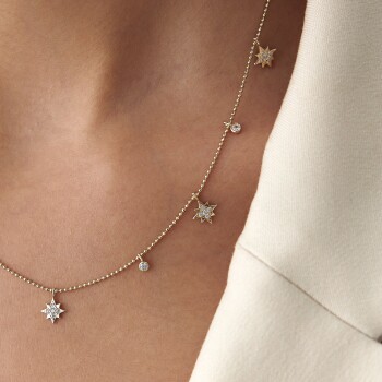 Bubble Kutup Yıldızı Kolye - 3