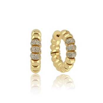 Bubble Stone Küpe - 4