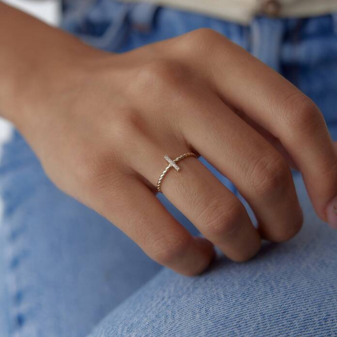 Burgu Çubuk Yüzük - 1