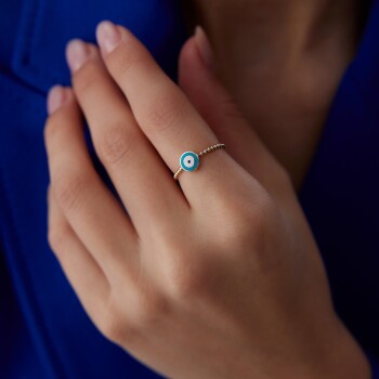 Burgu Mineli Yüzük - LUYS