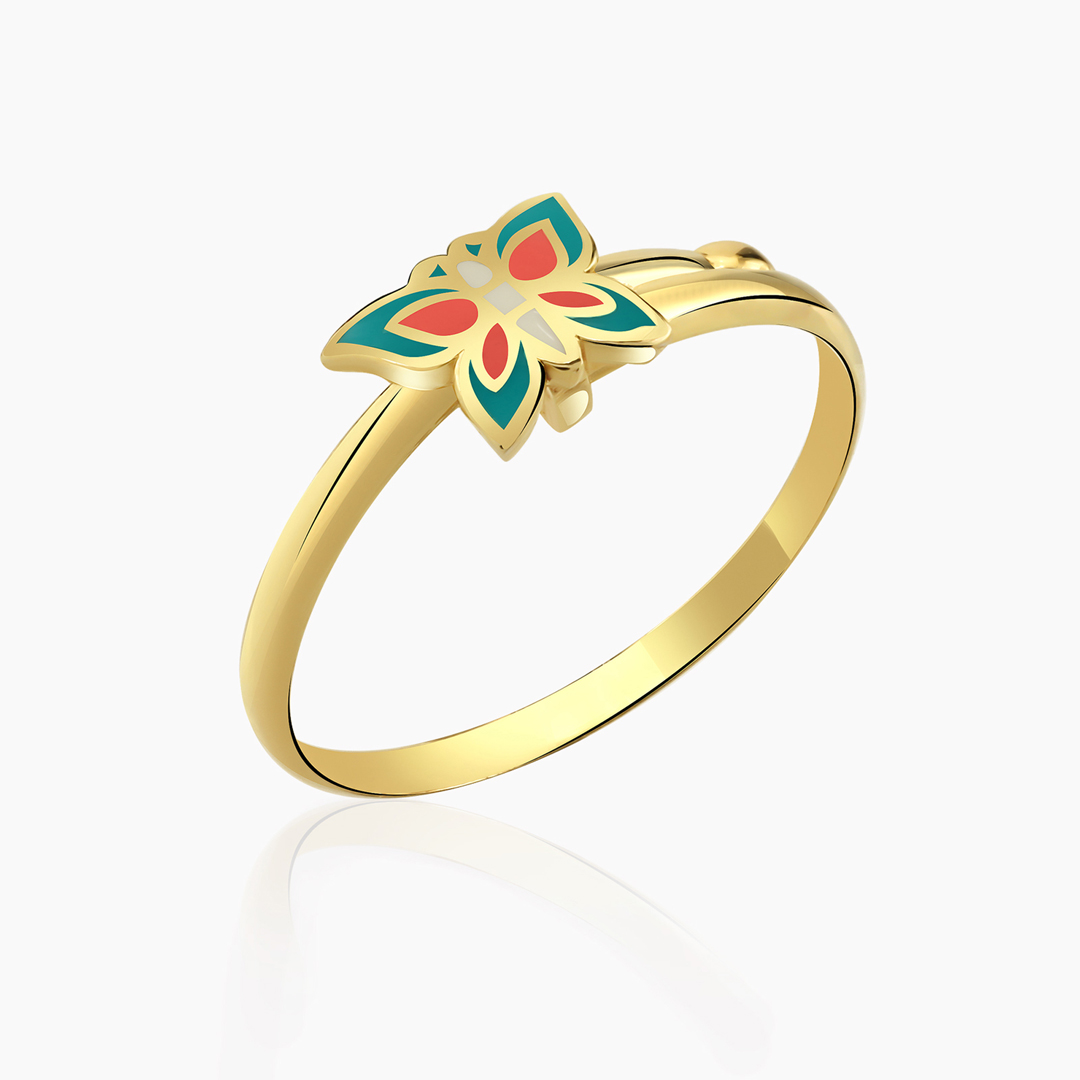 Butterfly Çocuk Yüzüğü - 1