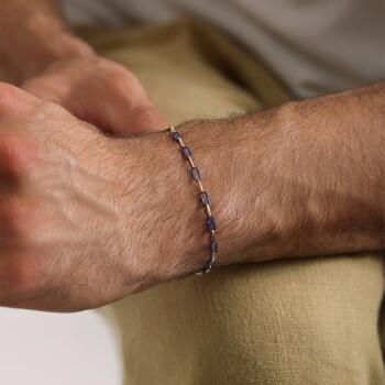 Çapalı Ataç Zincir Erkek Bileklik - Koçak (1)