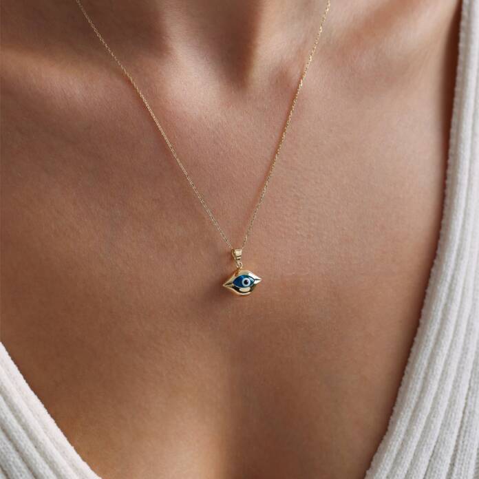 Çekik Göz Kolye - 1