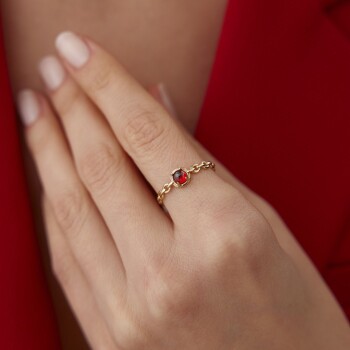 Chain Mercan Yüzük - Gökhan Bera