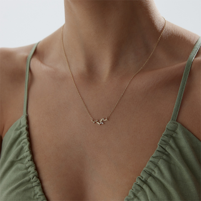 Cherry Branch Kolye - 1
