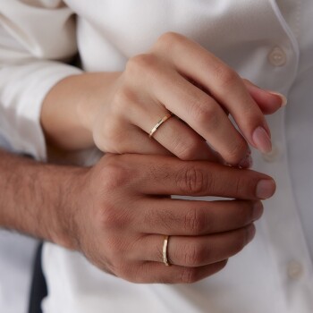 Chocolate Çift Alyans - Tülay Alyans (1)