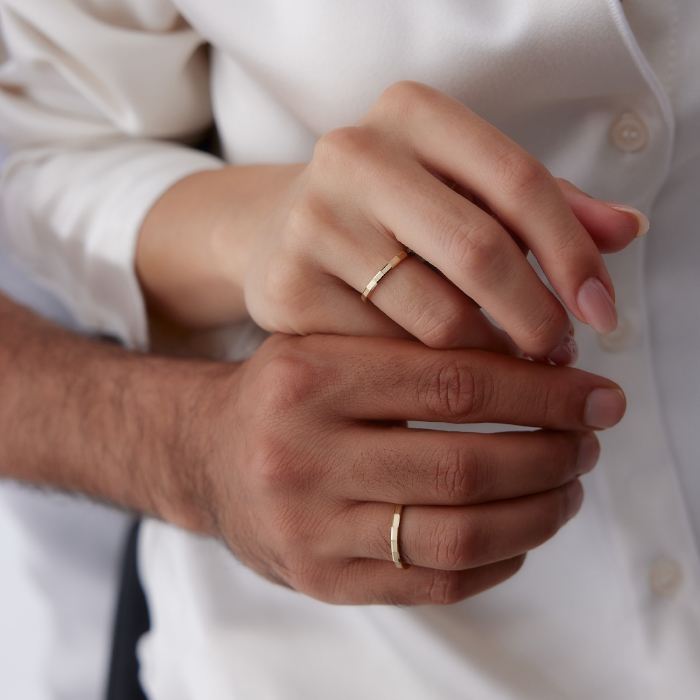 Chocolate Çift Alyans - Tülay Alyans