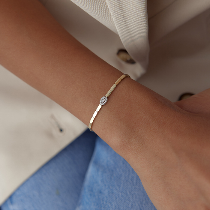 Chocolate Mini Baget Bileklik - CNR