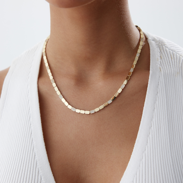 Chocolate Stone Zincir - Rayna