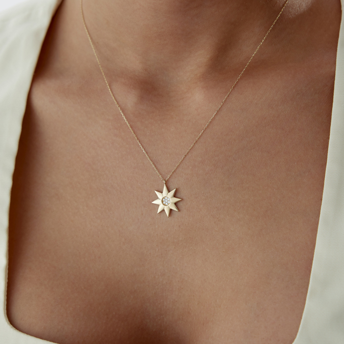 Çiçek Yıldızı Kolye - Rayna