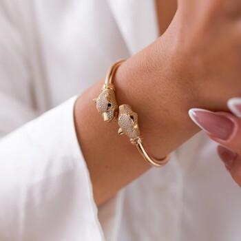 Çift Başlı Çapraz Yılan Kelepçe - Dilmener (1)