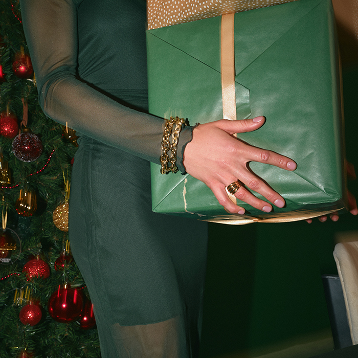 Çift Dokulu Modern Zincir Set - 4