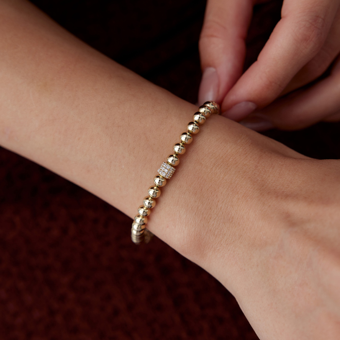 Çift Kapsüllü Grain Bileklik - Tuana (1)