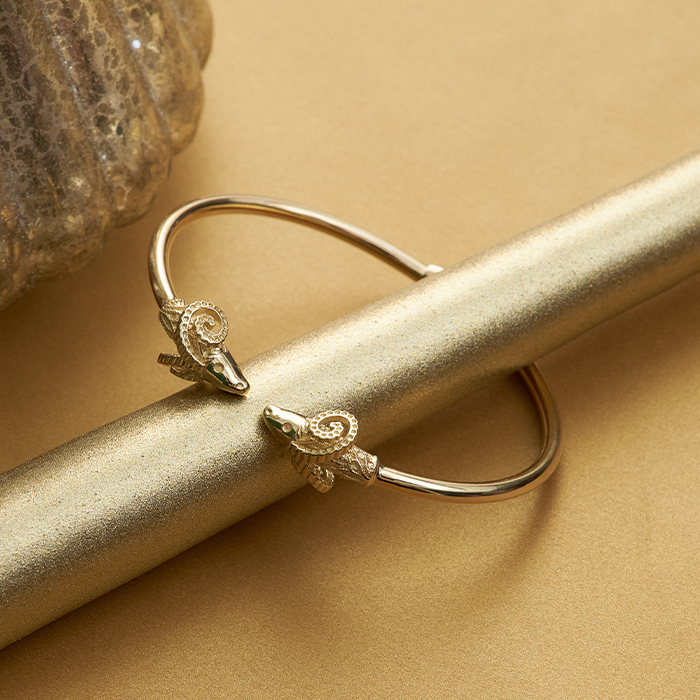 Çift Koç Başı Kelepçe - Milades