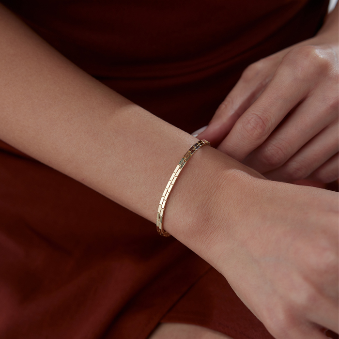 Çift Sıra Basamak Bileklik - Dilmener (1)