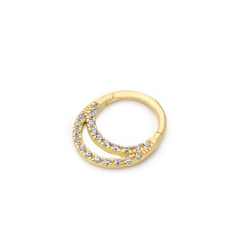 Çift Sıra Helix Piercing - Alen