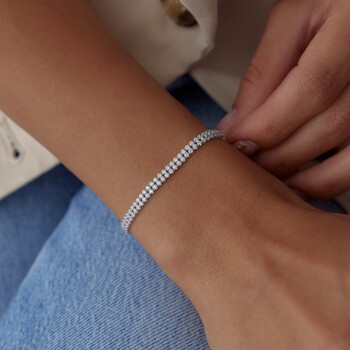 Çift Sıra Su Yolu Bileklik - 1