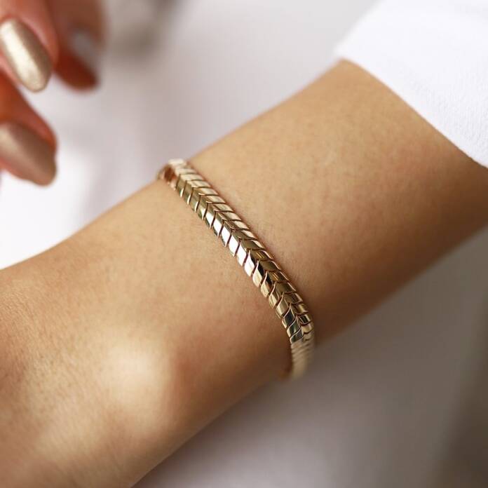 Çift Yönlü Balıksırtı Bileklik - 1