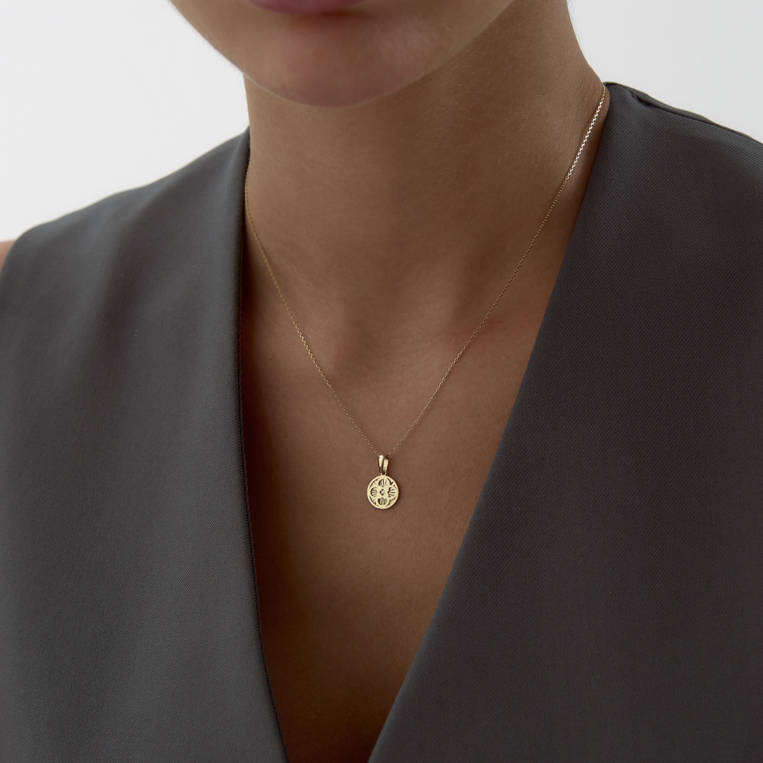 Circle Bloom Kolye - 1