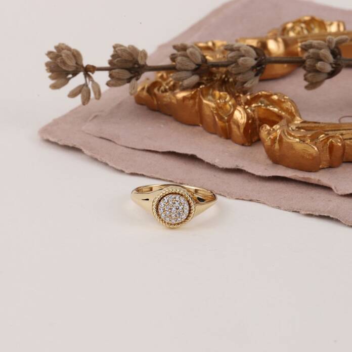 Circle Taşlı Şovalye Yüzük - 4