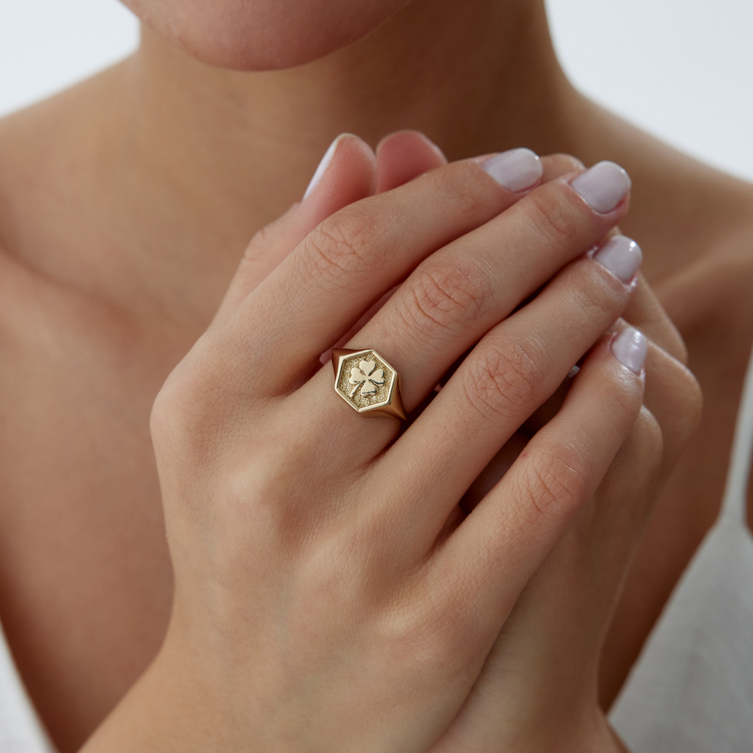 Clover Seal Yüzük - 1