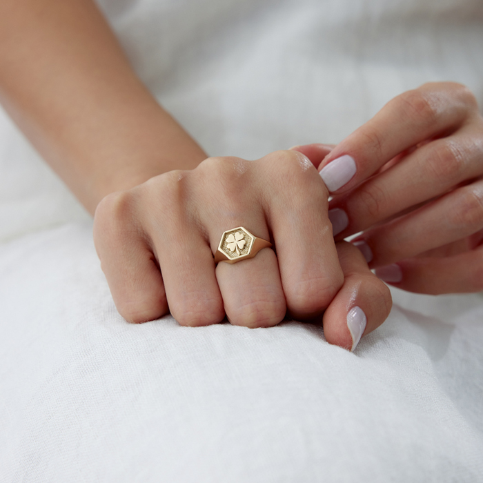 Clover Seal Yüzük - 3