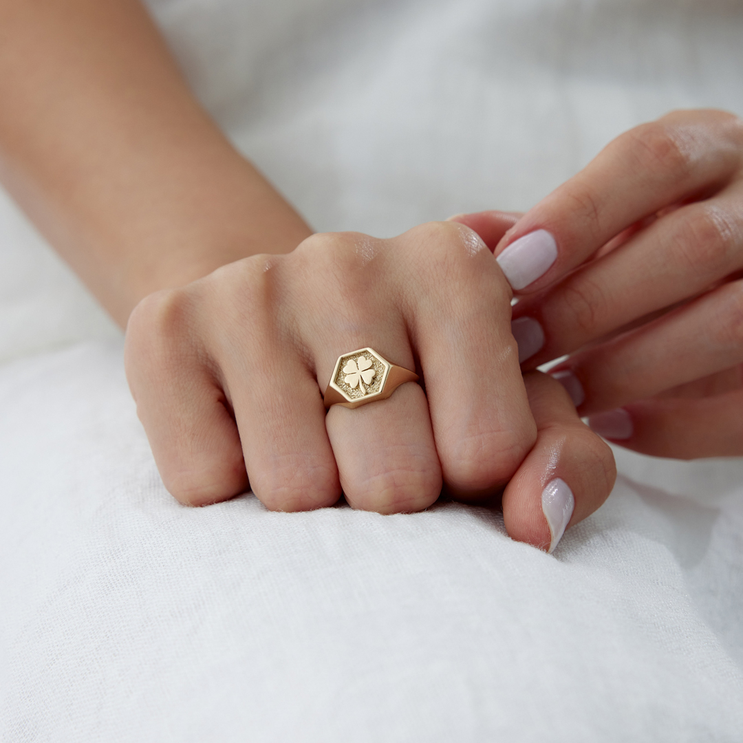 Clover Seal Yüzük - 3