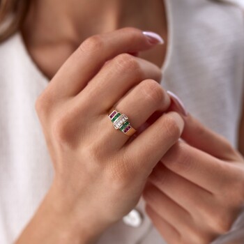 Color Ring Yüzük - 1