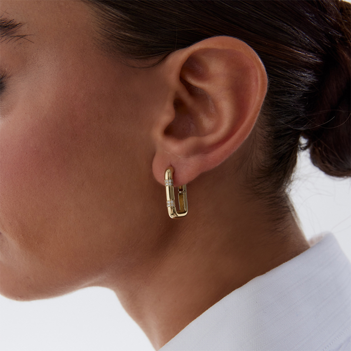 Couple Stone Ataç Küpe - Rayna