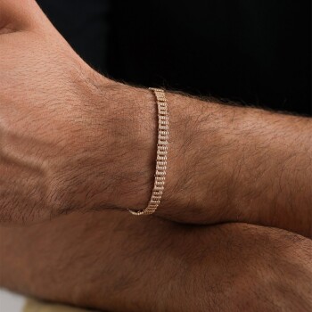 Çubuk Hasır Erkek Bileklik - Alen