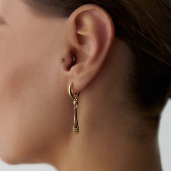 Çubuk Sallantılı Halka Küpe - Arax