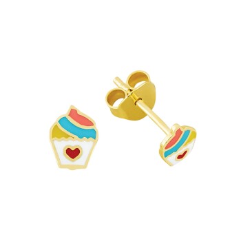 Cupcake Çocuk Küpesi - Melike