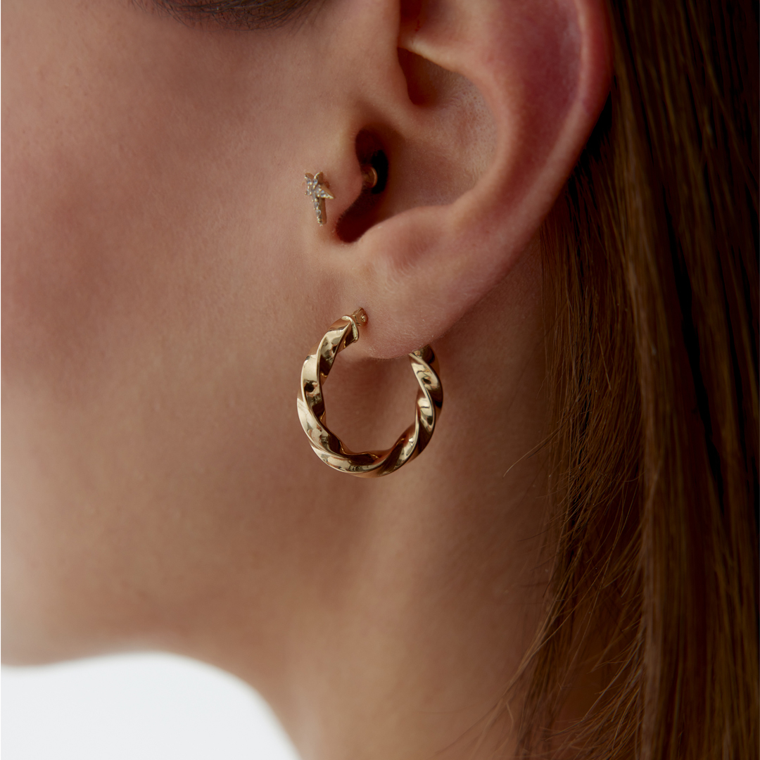 Curlina Halka Küpe - 1