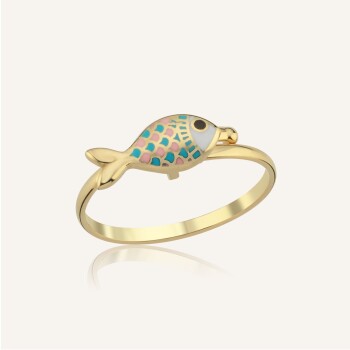 Cute Fish Çocuk Yüzüğü - Melike (1)