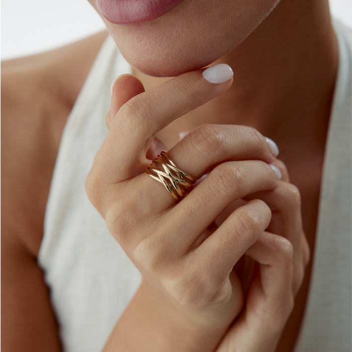 Cyrus Kıvrım Yüzük - Tuana (1)