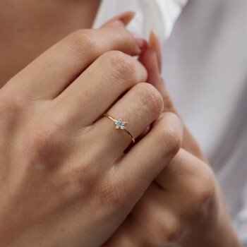 Daisy AquaYüzük - Rayna