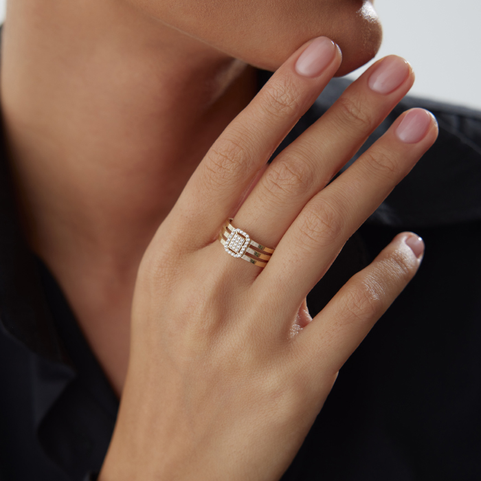 Daisy Izgara Yüzük - Rayna