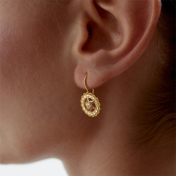 Daisy Sallantılı Küpe - Koçak (1)