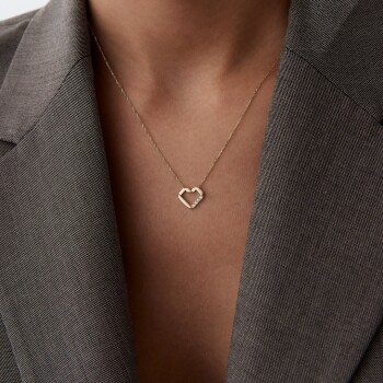 Dalga Kalp Kolye - 2