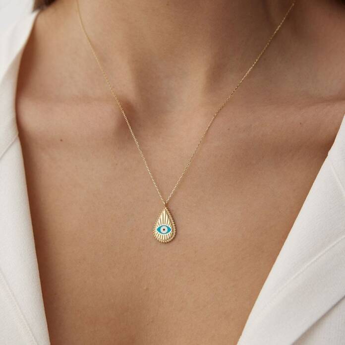 Damla Göz Kolye - 1