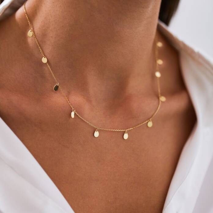 Damla Pullu Kolye - 1