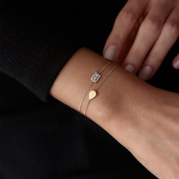 Damla ve Baget İkili Bileklik - Rayna