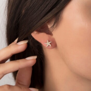 Deniz Yıldızı Küpe - CNR