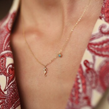 Denizatı Minimal Kolye - Alen