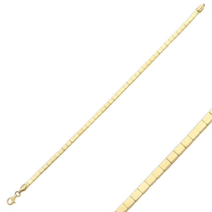 Dikdörtgen Chocolate Series Bileklik - 3